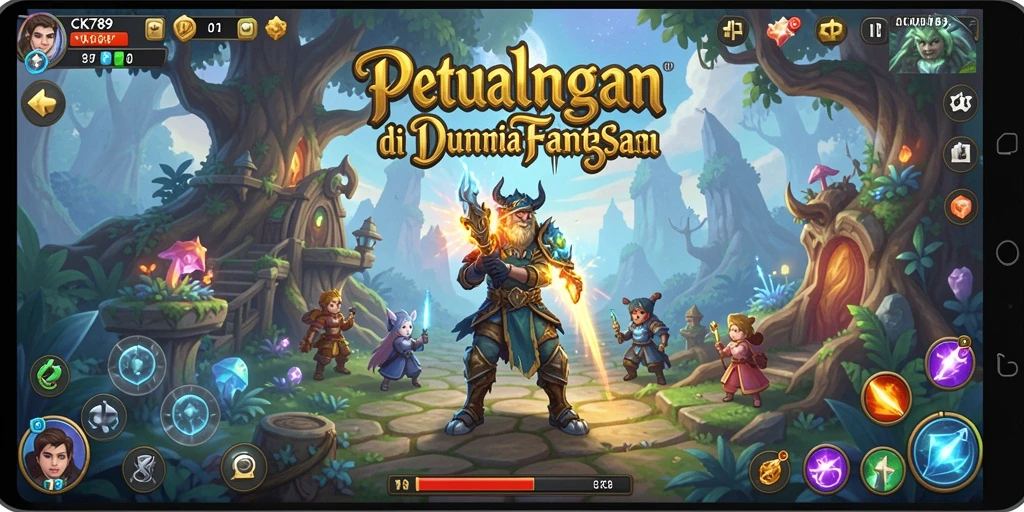 Screenshot gameplay CK789 yang menampilkan aksi petualangan seru.