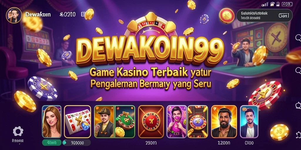 Tampilan gameplay seru dan menarik di DEWAKOIN99.