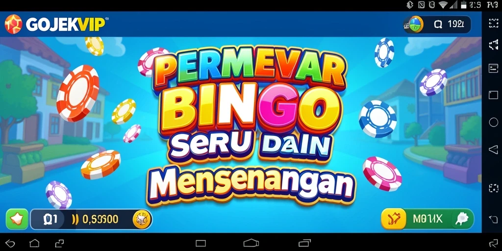 Tampilan gameplay Bingo yang menarik di GOJEKVIP.