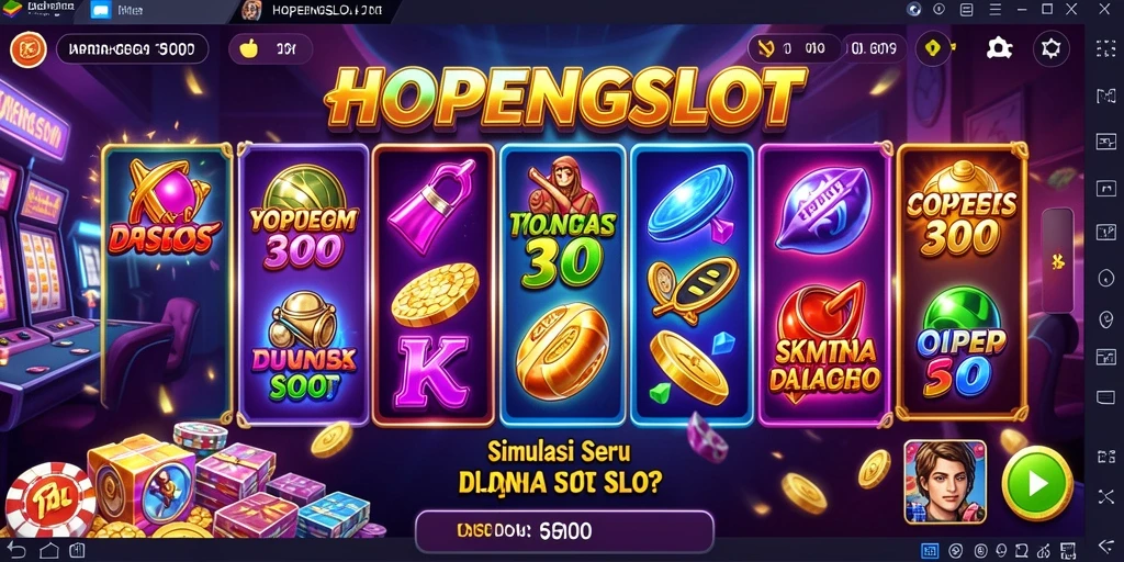 Tampilan gameplay HOPENGSLOT yang menarik dan menyenangkan.