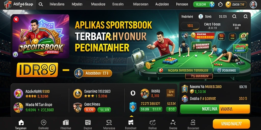 Tampilan menarik dari gameplay sportsbook IDR89 yang penuh aksi.