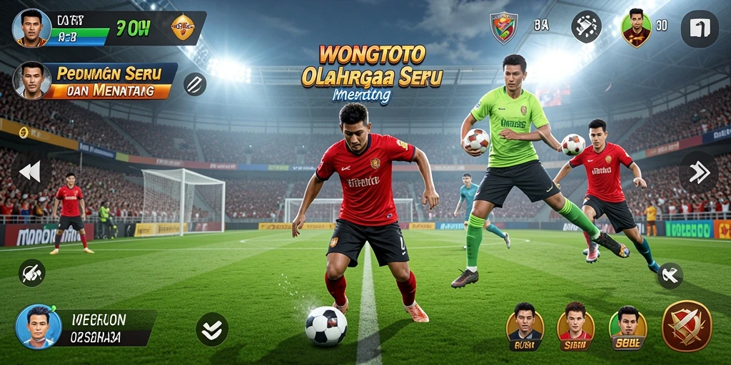 Tampilan gameplay seru dari WONGTOTO dengan momen kompetitif.